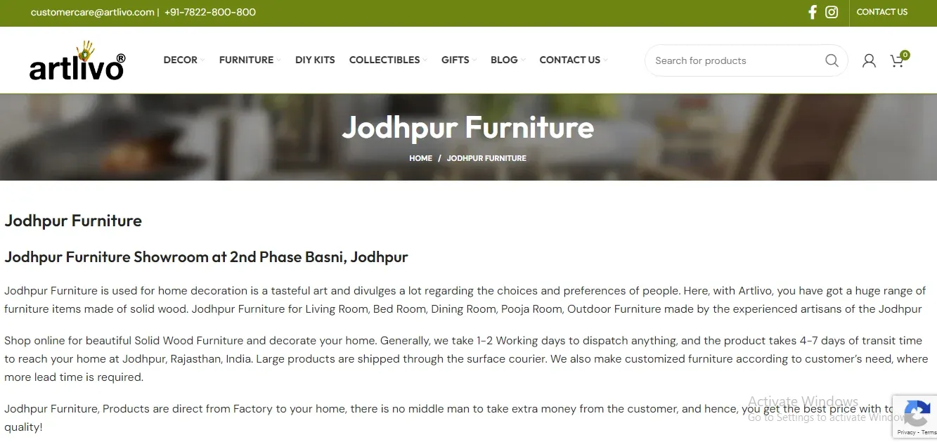 Chandra Furniture Top 10 Furniture Store In Jodhpur