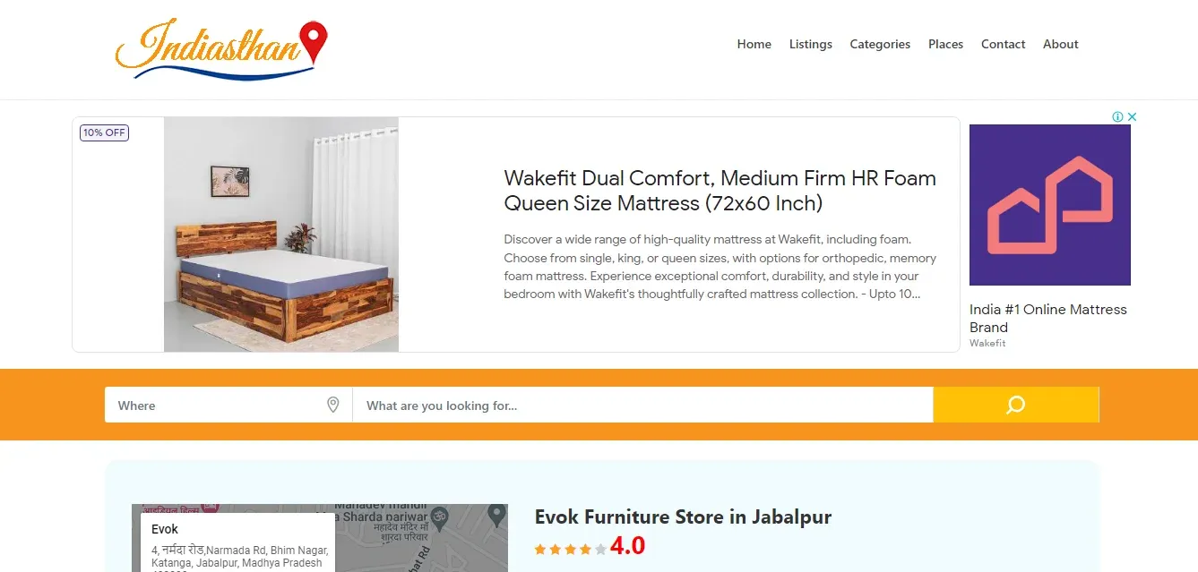 Evok Furniture Top 10 Furniture Store In Jabalpur
