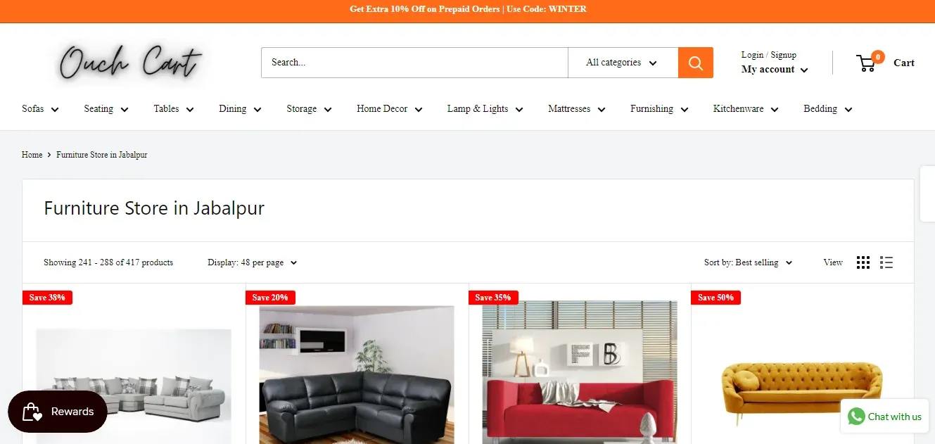 Ouchcart Top 10 Furniture Store In Jabalpur