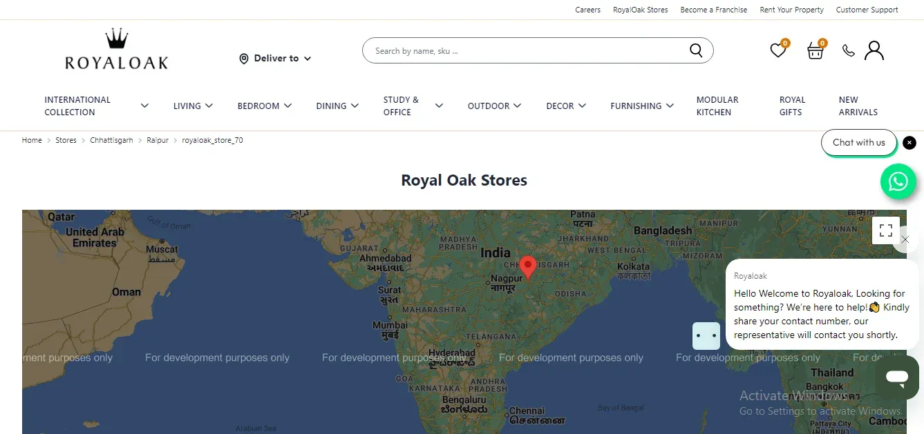 Royaloak Top 10 Furniture Store In Raipur