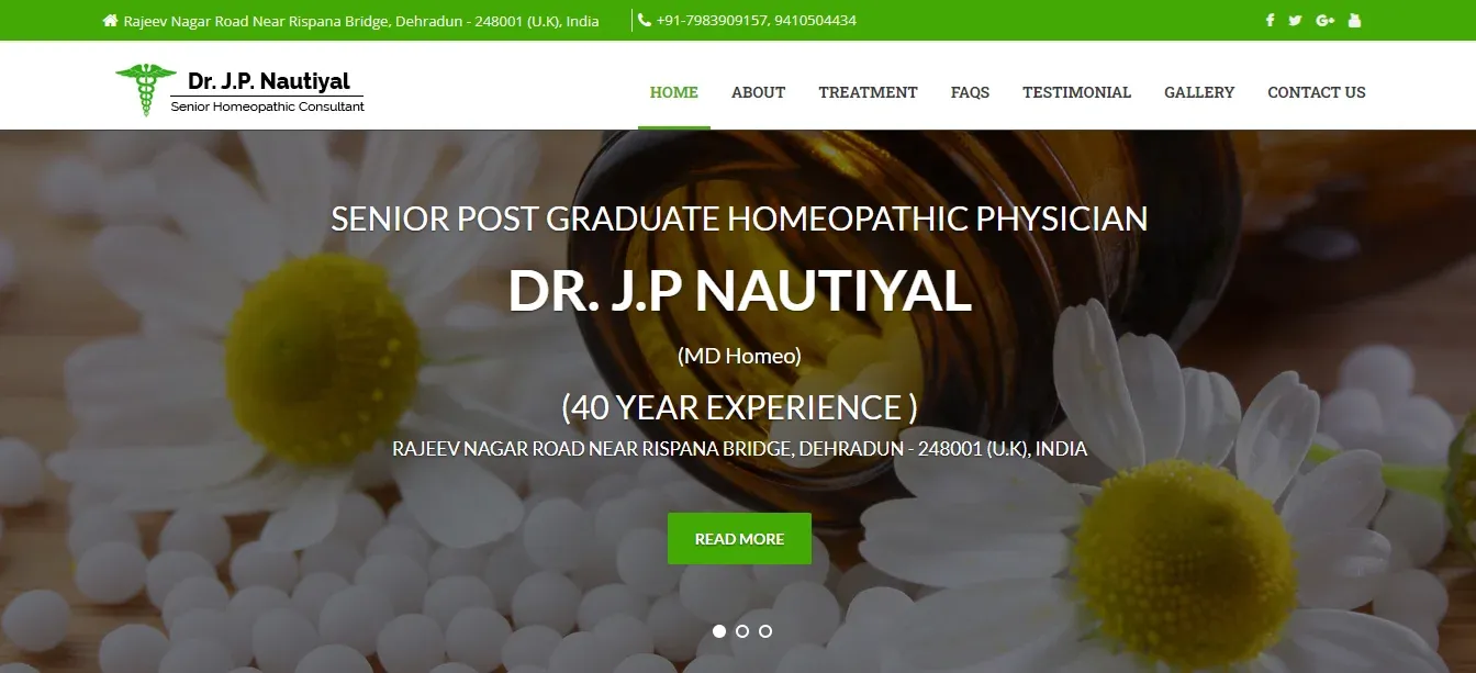 DR. J.P Nautiyal Homeopathy Clinic, Dehradun