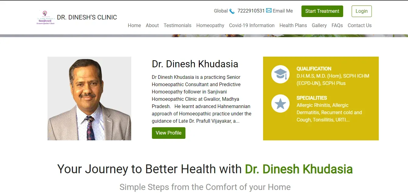 Homeopathy Clinic In Gwalior