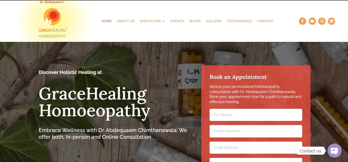 Grace Healing Homoeopathy, Nagpur