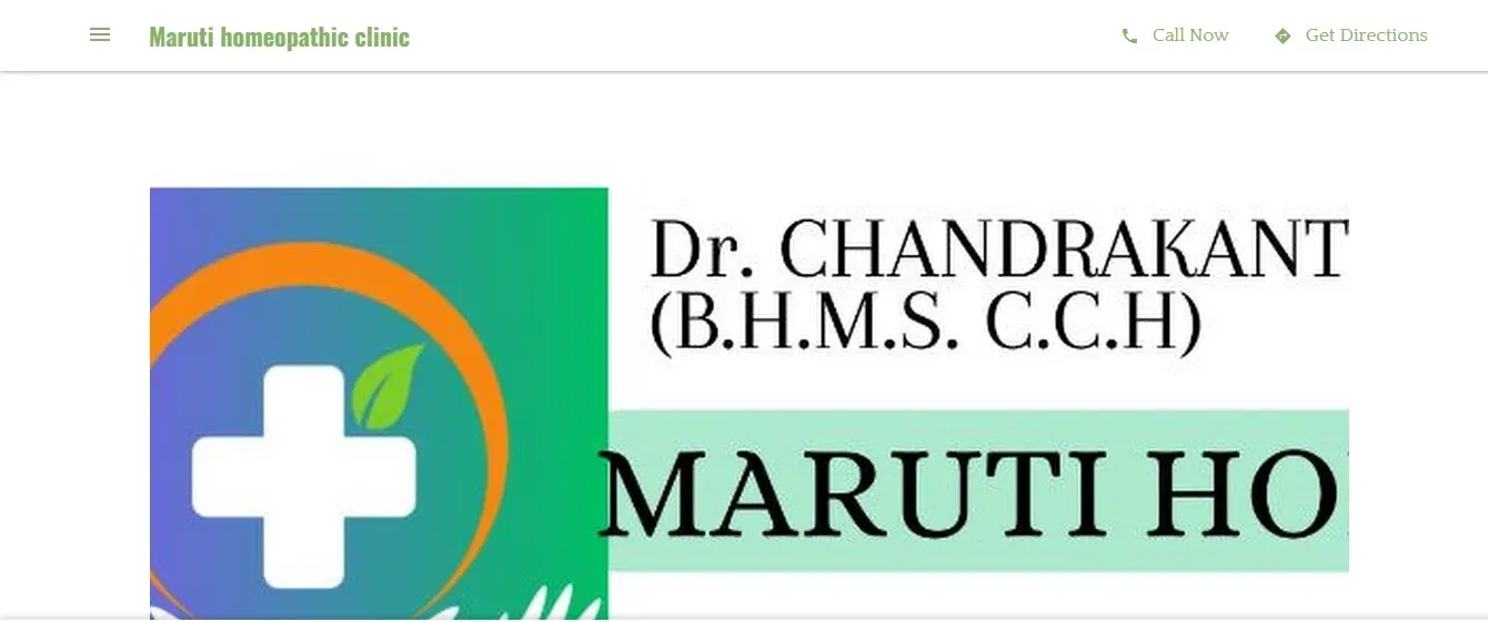 Maruti homeopathic clinic, Rajkot