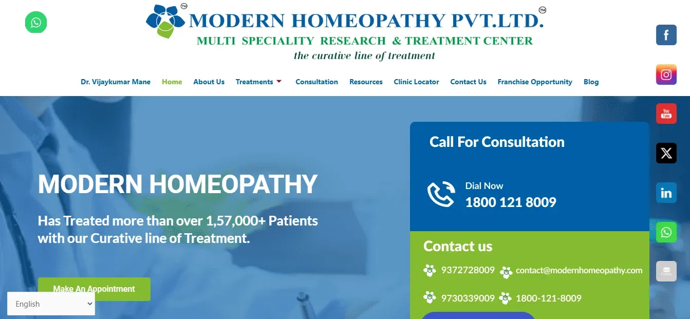 Modern Homeopathy PVT.LTD., Aurnagabad
