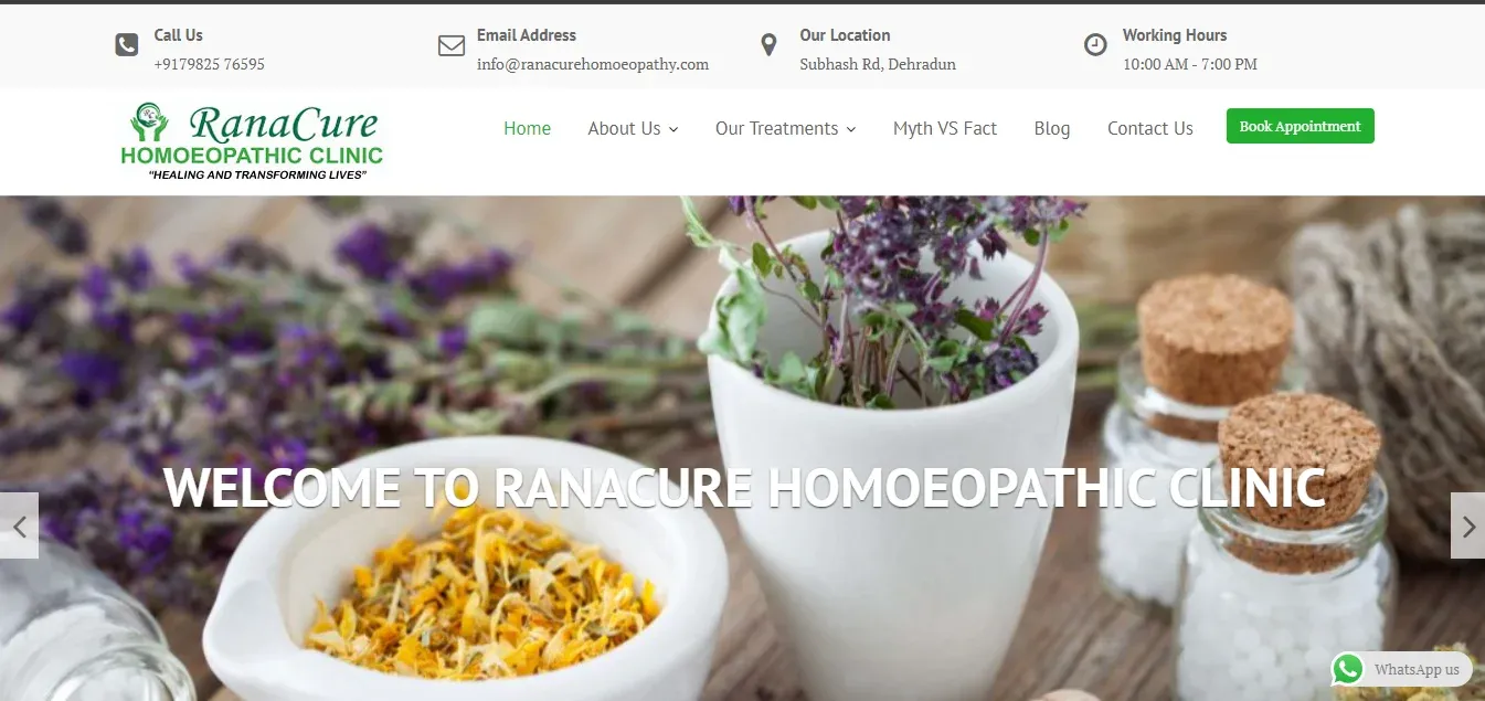  Rana Cure Homeopathic Clinic, Dehradun