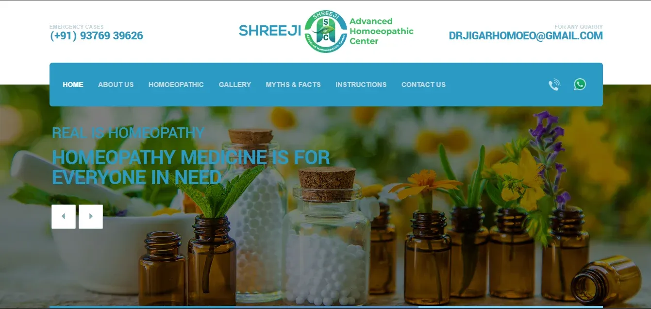 Shreeji Homeopathy Clinic, Vadodara
