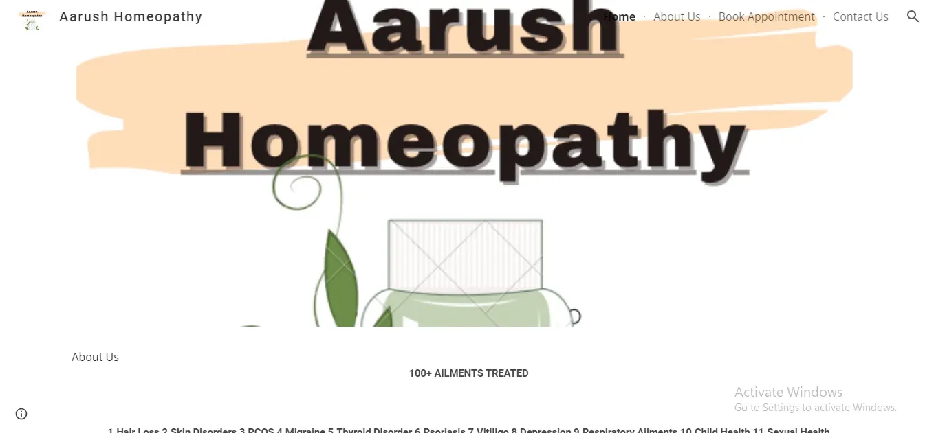 Aarush Homeopathy, Ranchi