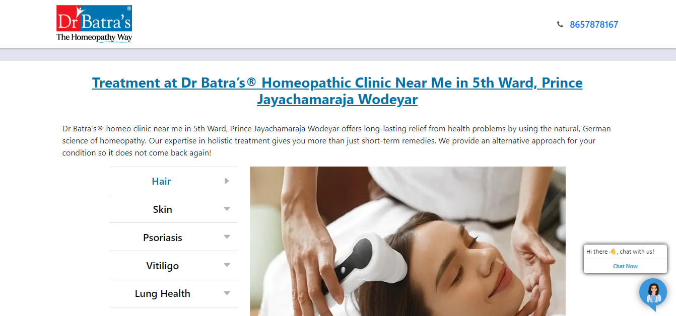  Dr Batra’s® homeopathic clinic, Karnataka 