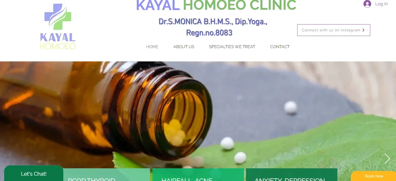  Kayal Homoeo Clinic, Madurai