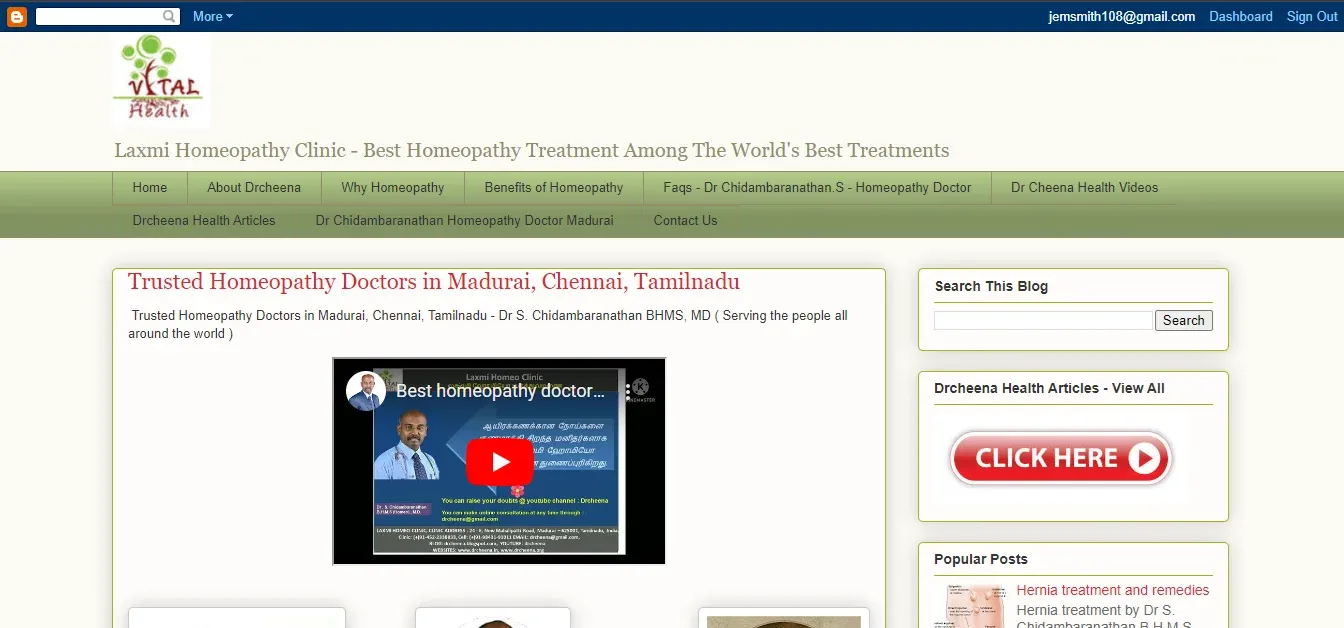 Laxmi Homeopathy Clinic, Madurai