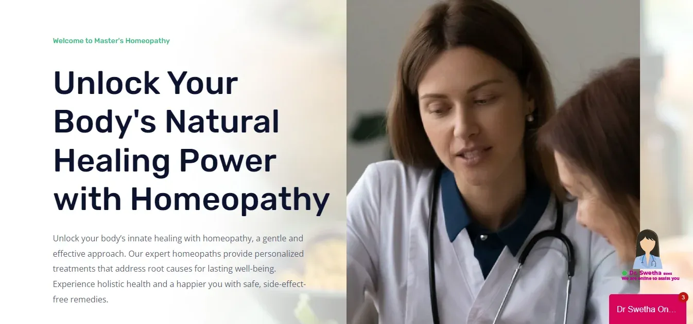 Master's Homeopathy, Andhra Pradesh