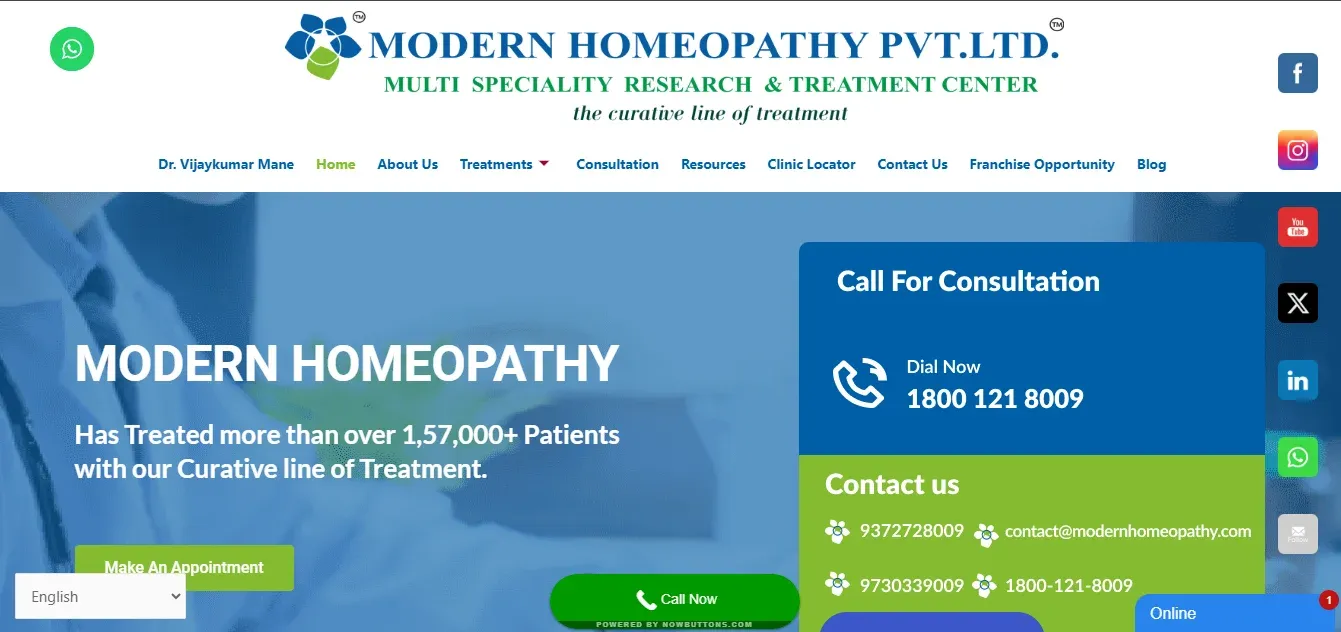 Modern Homeopathy, Dehradun