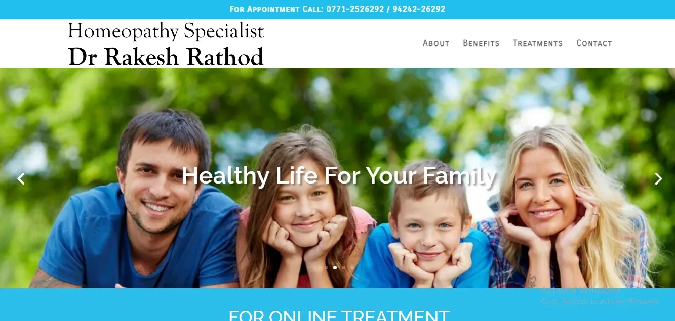 Dr. Rakesh Rathod Homeopathy, Raipur