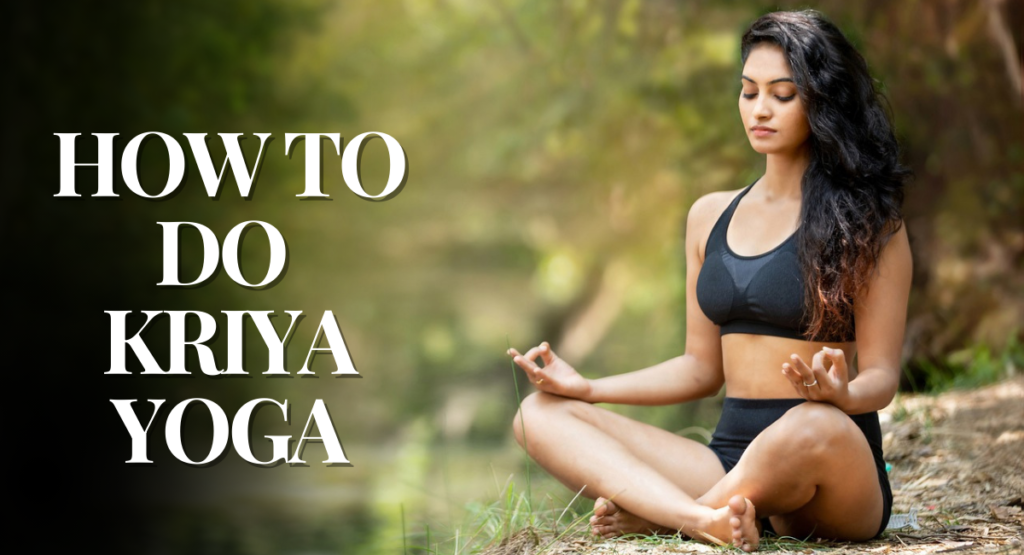 Kriya Yoga is a meditation-based practicing by Woman