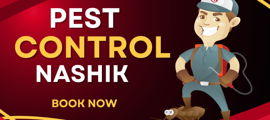 A Pest Control Cartoon with Mask who provide Pest Control In Nashik