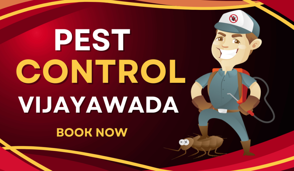 A Pest Control Cartoon with Mask who provide Pest Control In Vijayawada